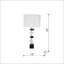 Lampe de table Quinleigh