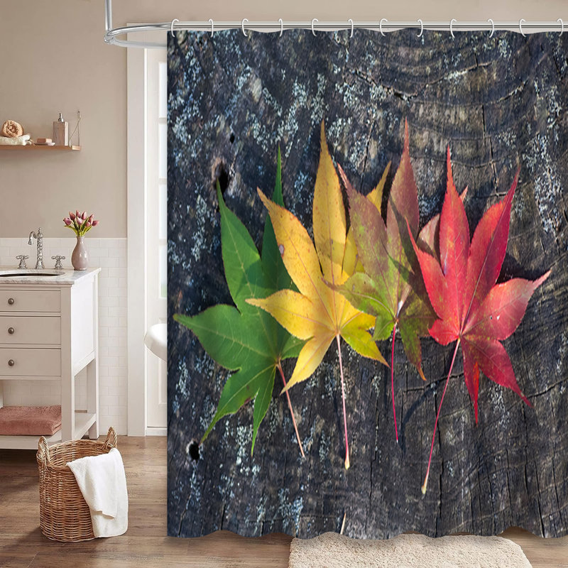 Magnifique rideau de douche avec 12 crochets, L 72 po x l 84 po