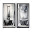 «Bathroom Minimalist Elegance I», ensemble d'art mural sur toile 2 pièces-660811564-660811558