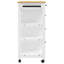Chariot de cuisine en bois massif vidaXL 33,1 po x 15,7 po x 34,8 po vidaXL-944218946
