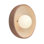 Single Light Ceramic Flush Mount Sconce