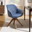 Fauteuil de bureau Art Leon - chaise de bureau moderne Mid Century