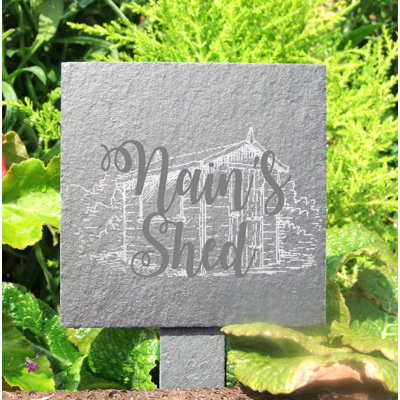 Kennard Stone Plants & Flowers Garden Sign