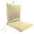 21" x 44" Outdoor Chair Cushion with Ties and Loop (Set of 2)-62177126