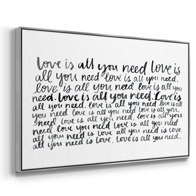 " Writing With Love I "