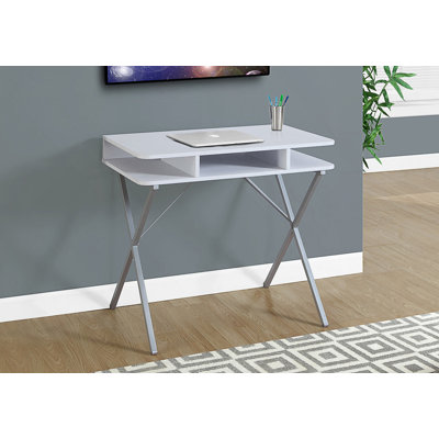 Enhaut Synthetic Laminate Steel Computer Desk