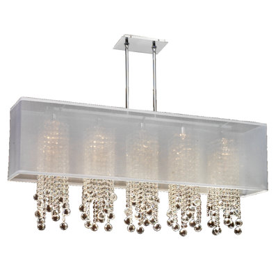 Salerna 5 - Light Kitchen Island Pendant