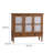Retro Solid Wood Accent Cabinets