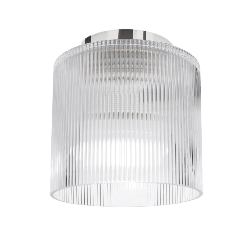 Plafonnier encastré 1 lumière Dia. Neamiah, Chrome poli