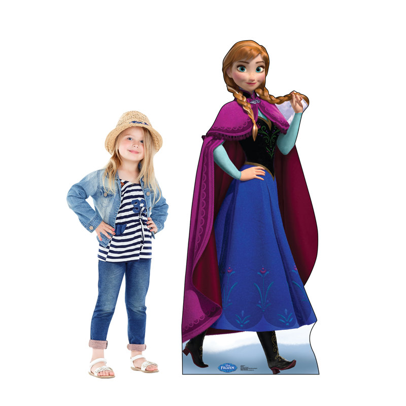 68'' Disney Frozen Anna Cardboard Standup