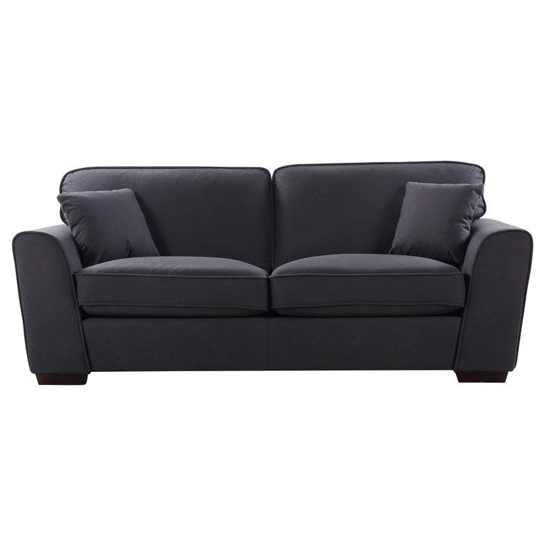 Andy 3 Seater Sofa, Charcoal