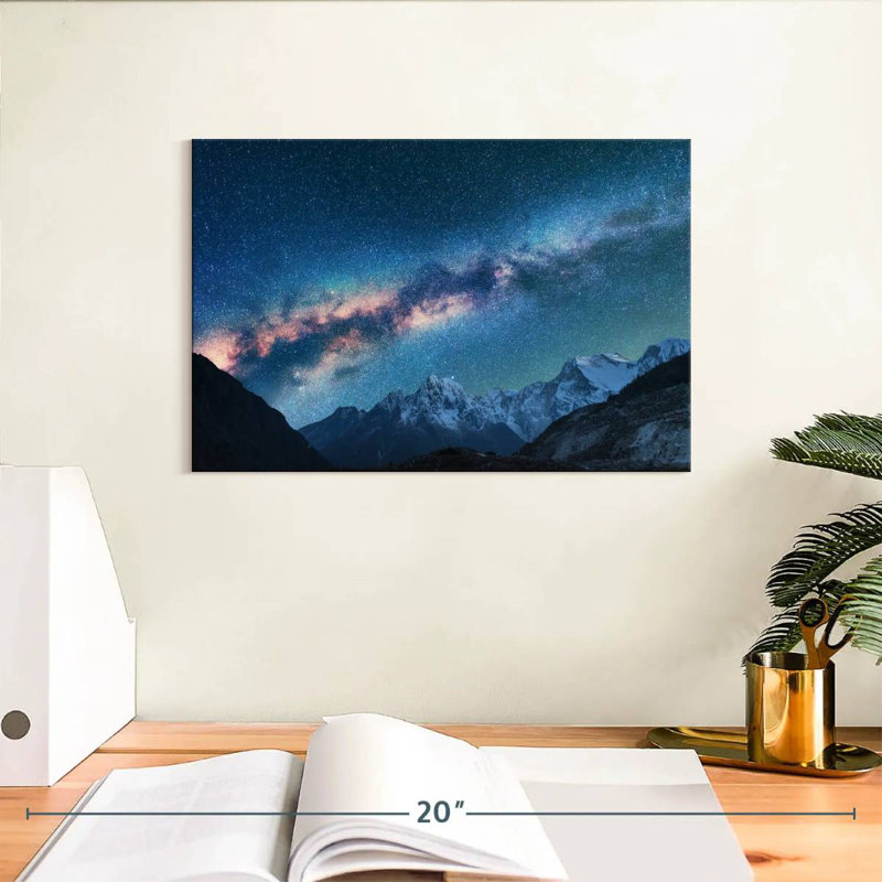 Oberle Night Sky Background, 8" H x 12" W