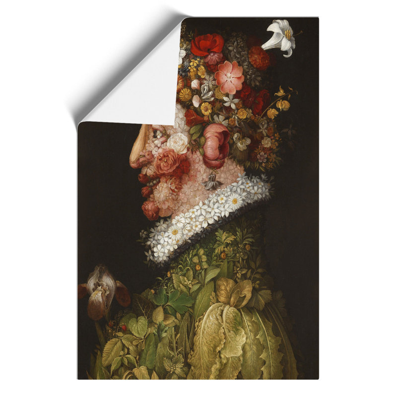 Spring by Giuseppe Arcimboldo - Frameless Print, 42cm H x 30cm W x 0.1cm D