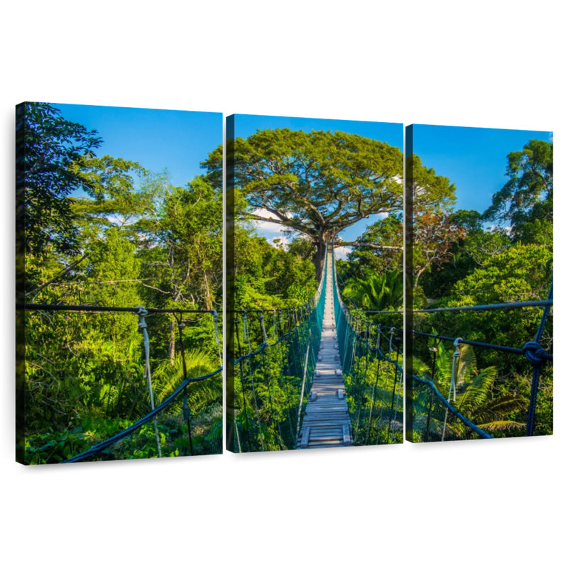 Pont suspendu Tambopata, H 20 po x l 33 po