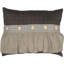 Coussin lombaire en coton à carreaux
