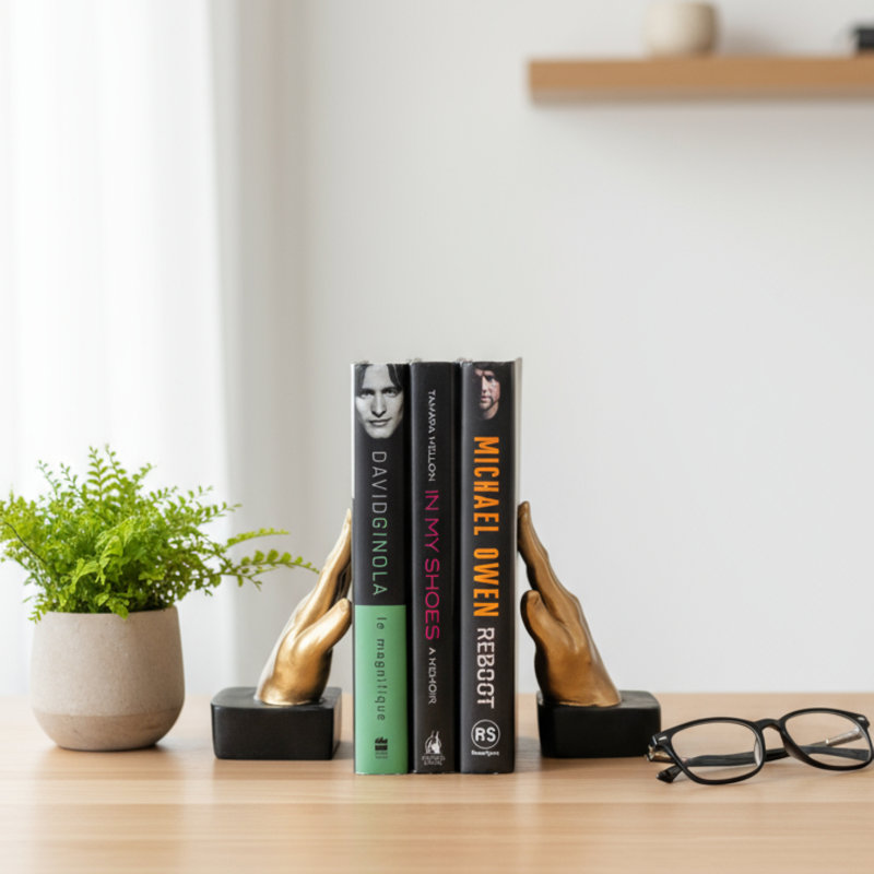 Resin Non-Skid Bookends