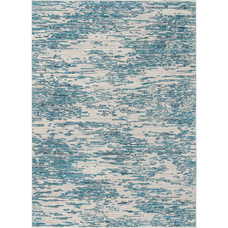 Abstract Indoor Rug, Rectangle 2' x 3'