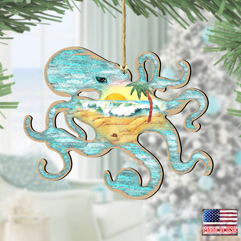 Ornement suspendu Tidaholm Octopus