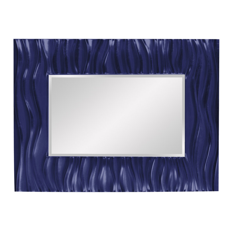 Beahn Rectangle Mirror, Navy