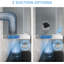 60cm Stainless Steel Under Cabinet Mount Range Hood with 3-Speed Modes-123238817