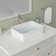 Mocoloo 19" L x 15''W Ceramic Bathroom Sink Rectangular Vessel Sink with Faucet