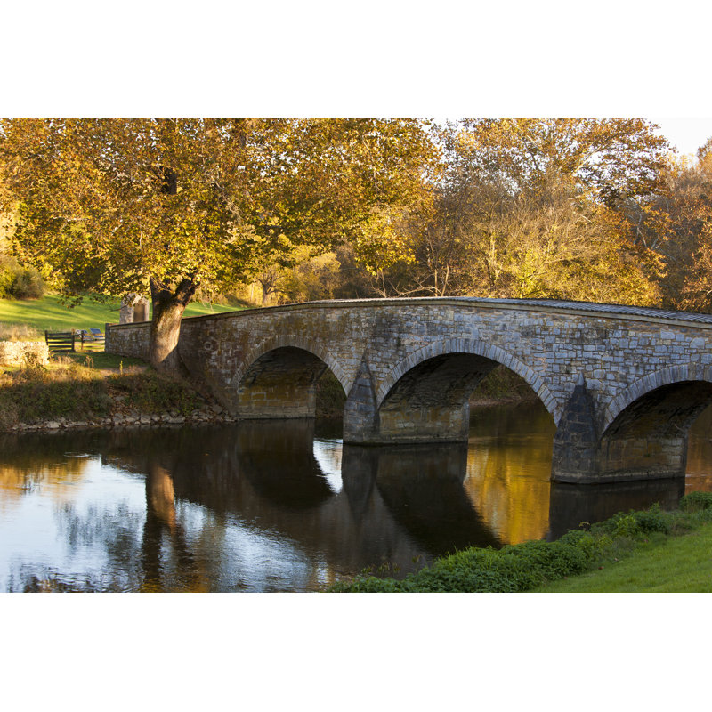 Burnside Bridge - Photographie sur toile tendue, H 24 po x l 36 po