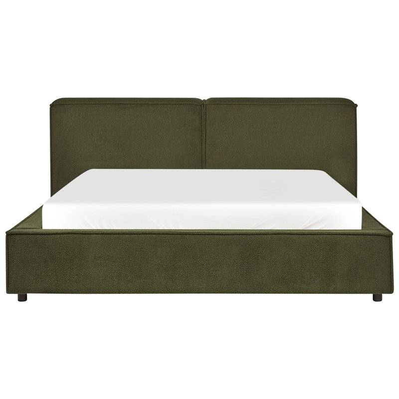 Waterbed Boucle LINARDS Dark Green, European Kingsize (160 x 200 cm)