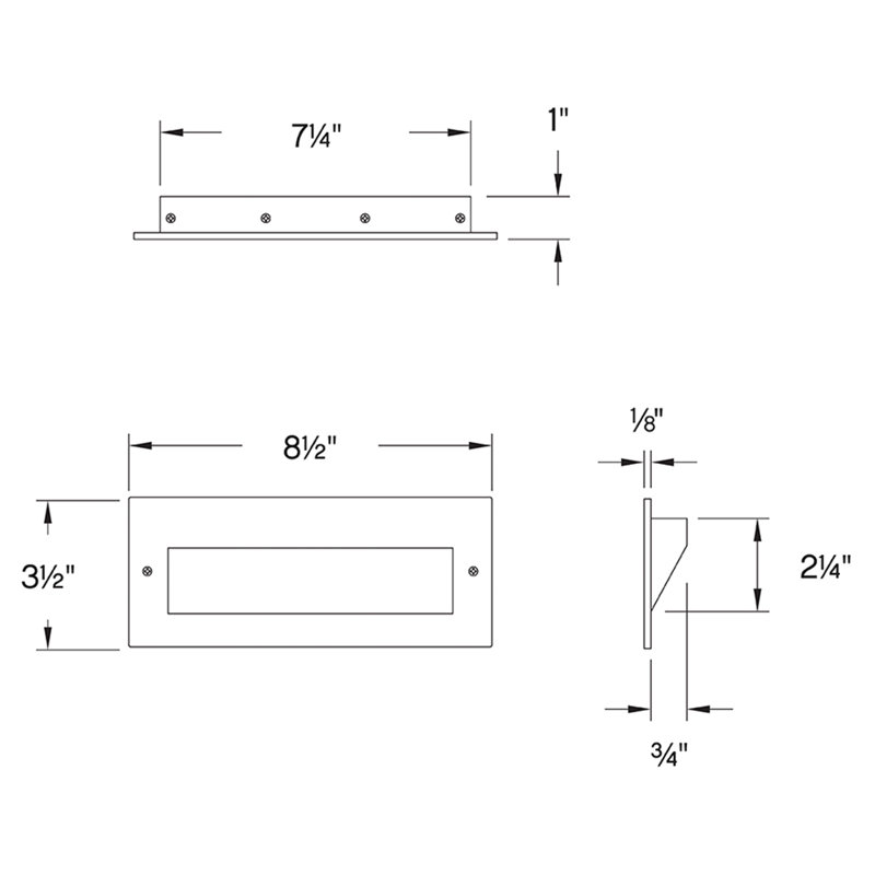 Taper LED Step Light