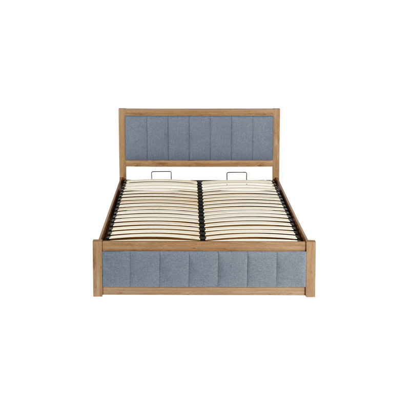 Bolme Ottoman Bed Grey, Double (4'6)