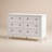 Dateland 47" W 6 Drawer Dresser,White Bedroom Dresser-414745722