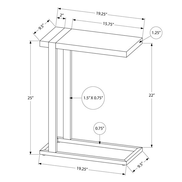 Dimensions du produit