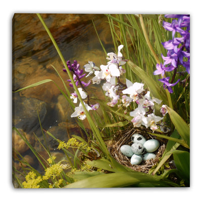 Garden Petal Study Wrapped Canvas Wall Art