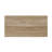 Middlet Wooden Side Table with 2 Shelves, Solid Oak Table 18" Long