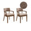 48cm H Boucle Upholstered Upholstered Back Armchair-2145954634