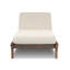 MOXIE Outdoor Teak Chaise Lounge