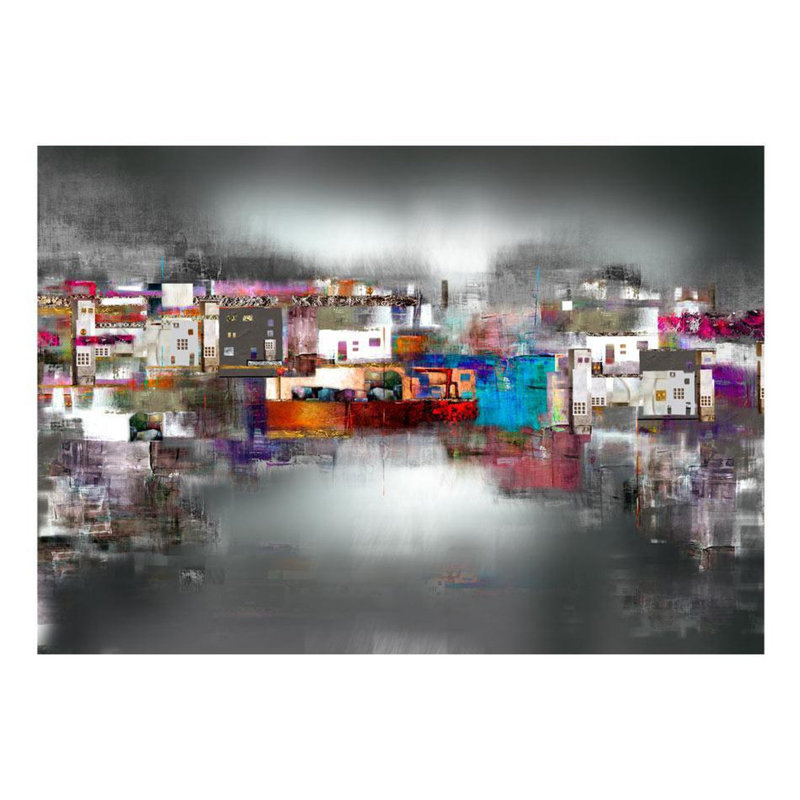 Abstract Wall Mural, 82" L x 118" W