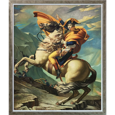 " Napoleon Crossing The Alps, 1801 " by Jacques-Louis David