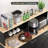 August Grove® Buffet Cabinet with Storage,47" Sideboard with 3 Drawers and Movable Laminate-1789656089