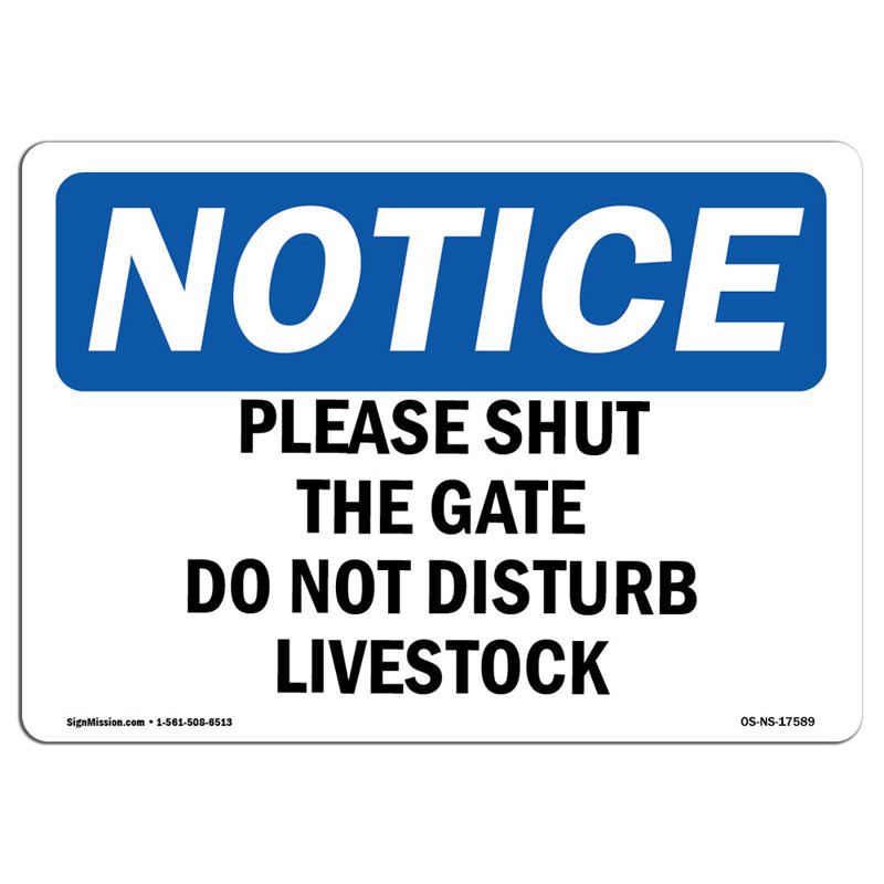 Heavy Duty Sign