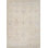 Mona Power Loom Polyester/Polypropylene Plastic Geometric Area Rug in Beige/Light Blue