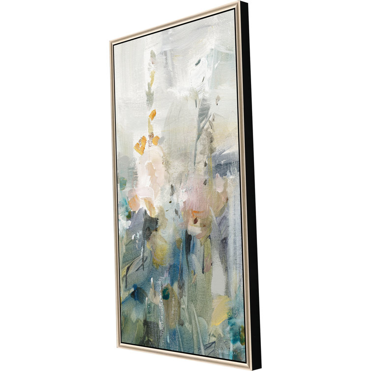Rustic Garden II by Nai - Floater Frame Print on Canvas