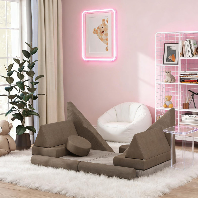 Ensemble de jeu souple, blocs d'escalade en mousse pour enfants