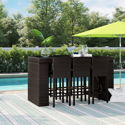 Fernando 7 Piece Bar Height Dining Set