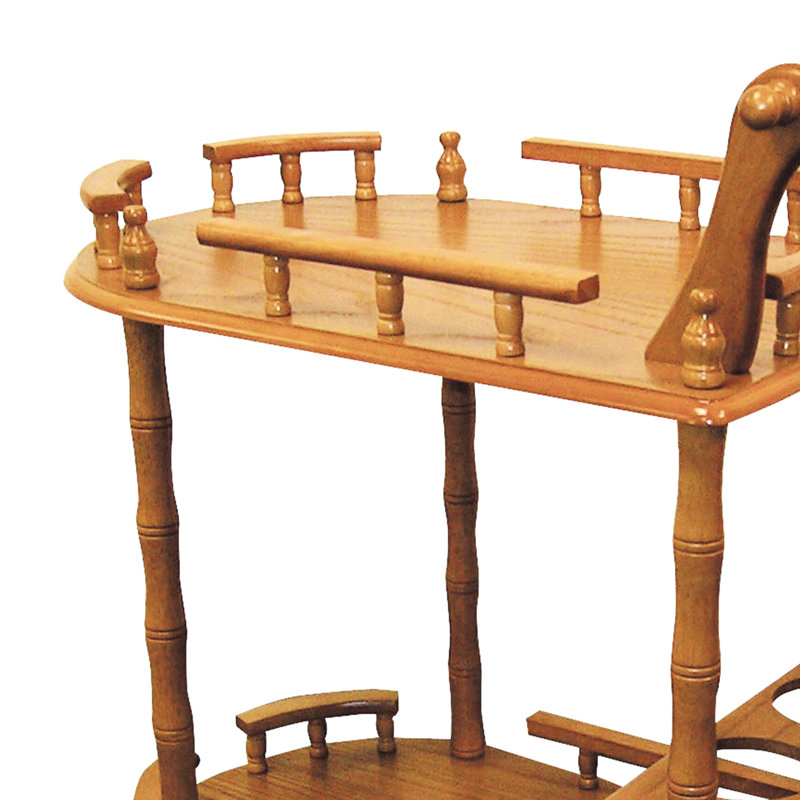 Geltch Wood Kitchen Cart