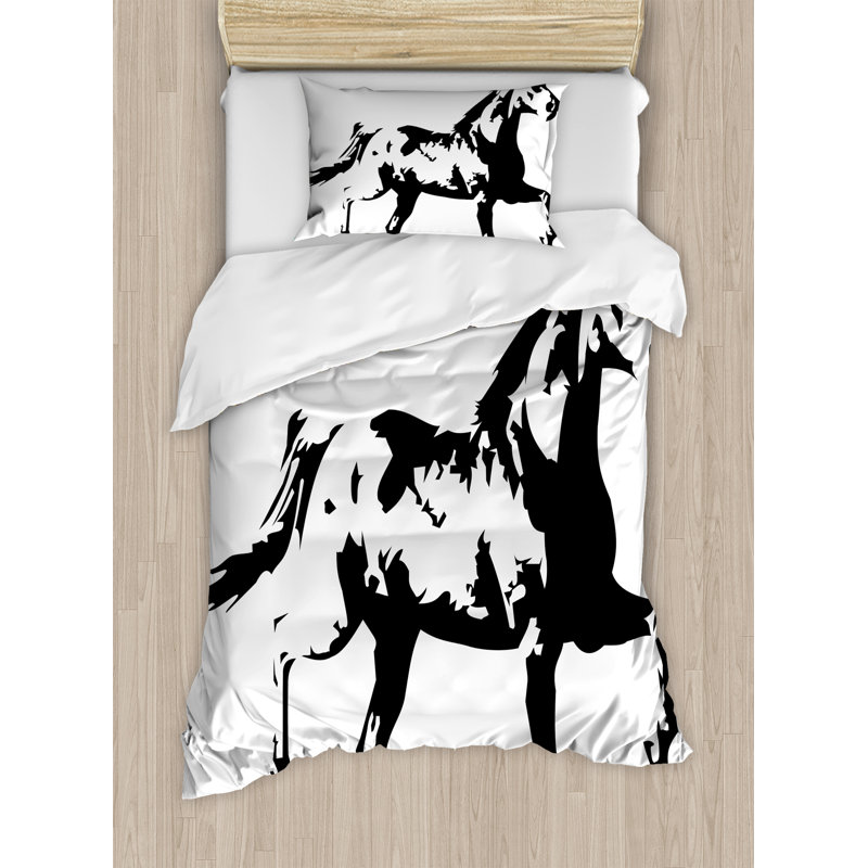 Apartment Farmhouse / Country Polyester Duvet Cover, Twin