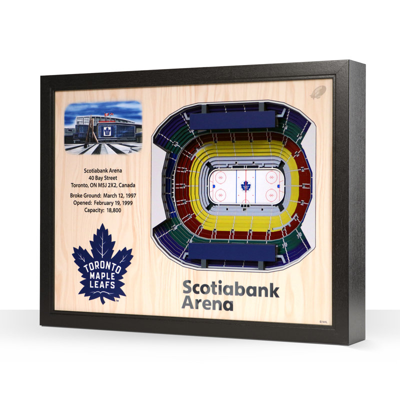 Traditional Entertainment Wall Decor, Toronto Maple Leafs