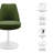 Lippa Upholstered Swivel Dining Chair-105239765-105239762