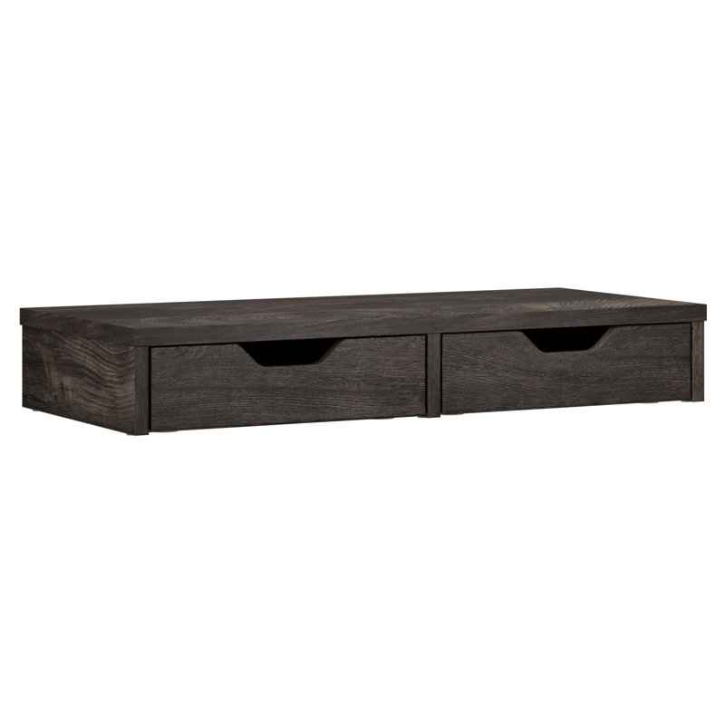 Support pour écran Aspen, Hickory gris foncé
