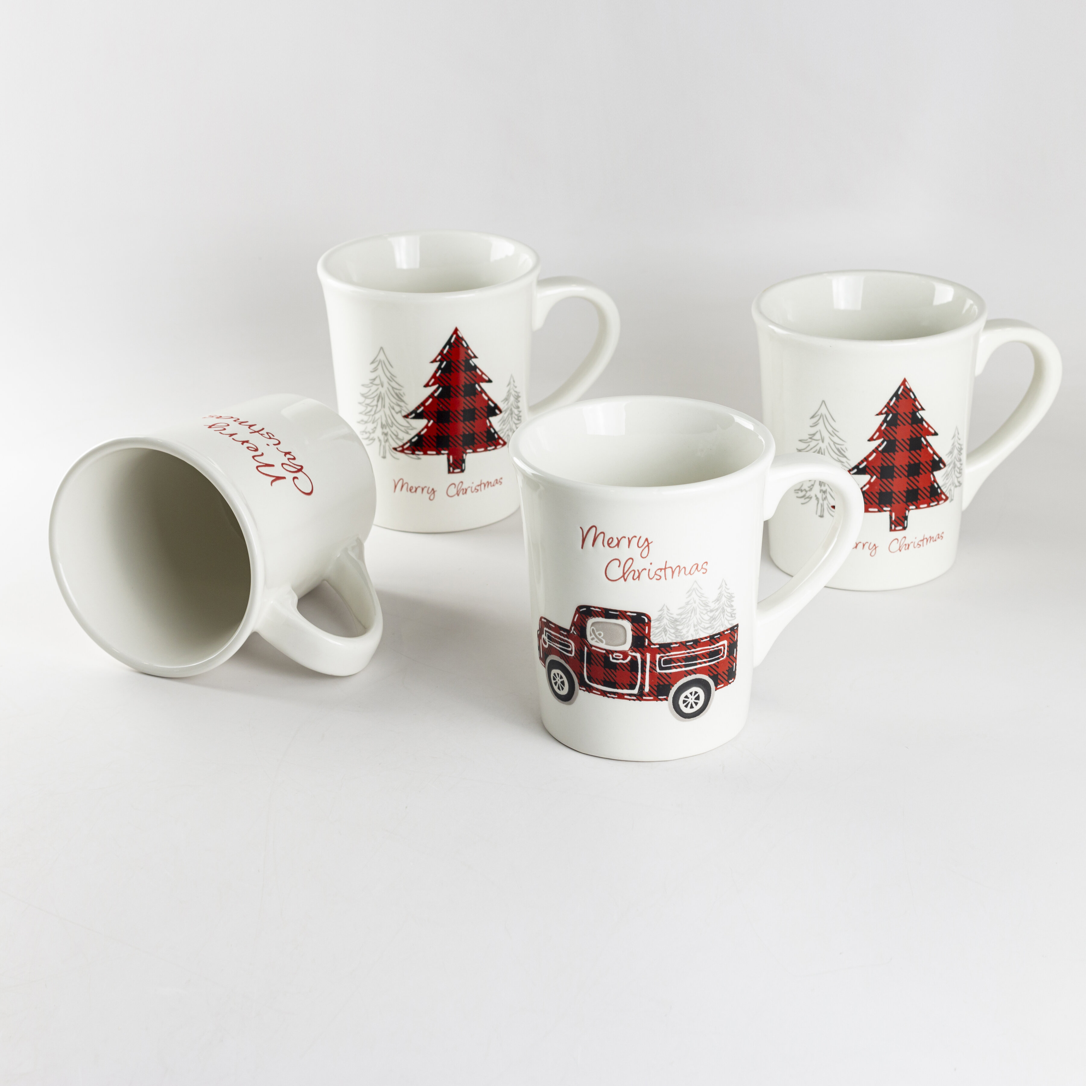  Sweese Porcelain 24oz Oversized Coffee Mugs Set of 4