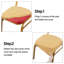 Housse pour chaise de salle à manger-1680515005